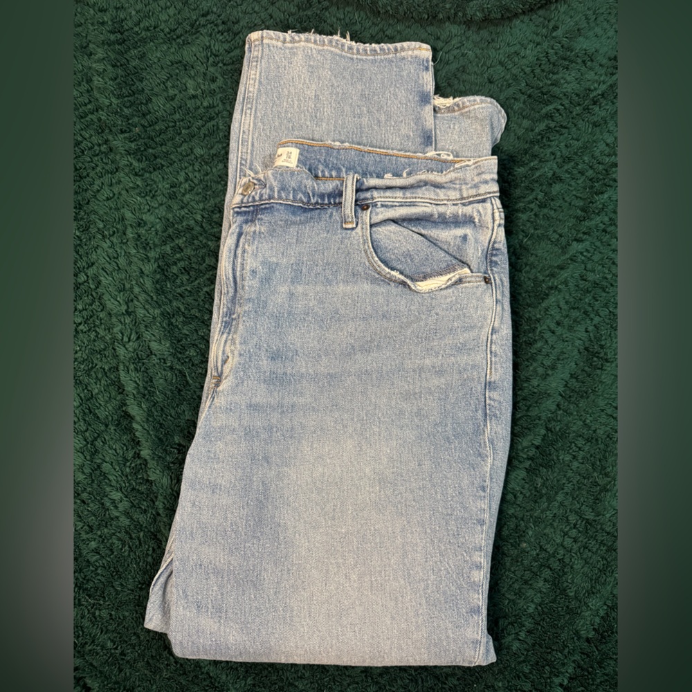 Abercrombie Ultra High Rise 90s Straight Jean